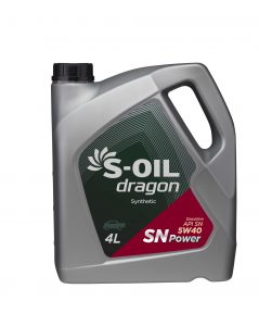 S-OIL dragon SN POWER 5W40