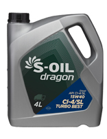 S-OIL dragon Turbo Best 15W40