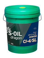S-OIL dragon CI-4/SL 20W50