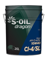 S-OIL dragon CI-4/SL 10W40