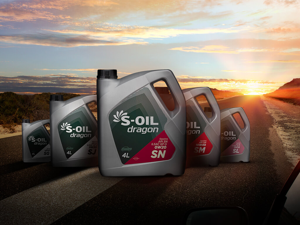 S-OIL dragon gasoline (SN, SM, SL. SJ, SG)