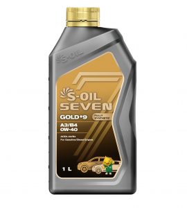 S-OIL 7 GOLD #9 A3/B4 0W-40