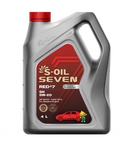 S-OIL 7 RED #7 SN 5W-20