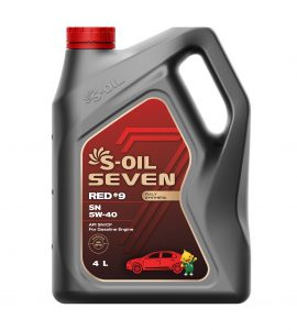 S-OIL 7 RED #9 SN 5W-40