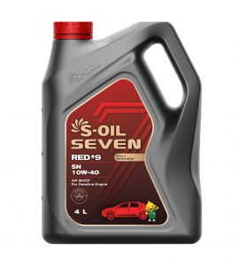 S-OIL 7 RED #9 SN 10W-40