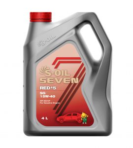 S-OIL 7 RED #5 SG 15W-40