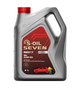 S-OIL 7 RED #7 SN 20W-50