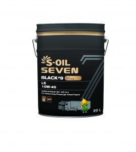 S-OIL 7 BLACK #9 LS 10W-40