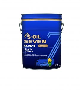 S-OIL 7 BLUE #9 CI-4/SL 15W-40