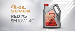 S-OIL 7 RED #5 SM 10W-40